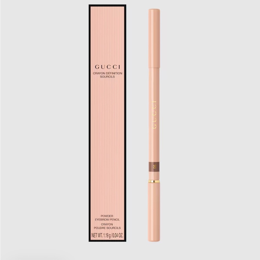 NEW Gucci Crayon Definition Sourcils Powder Eyebrow Pencil - # 05 Auburn - Picture 16 of 16